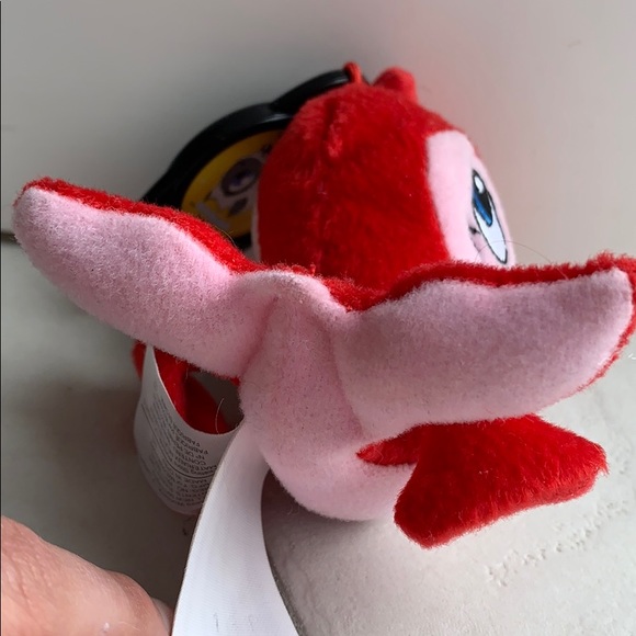 McDonald’s 2005 RED FLOTSAM neopet Plushie Clip - Picture 3 of 4